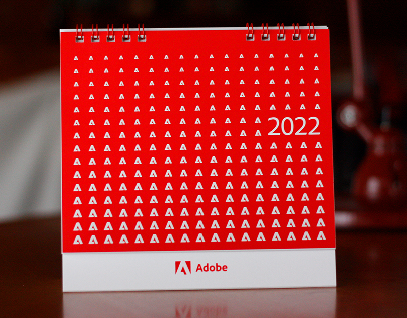 Adobeカレンダー2022
